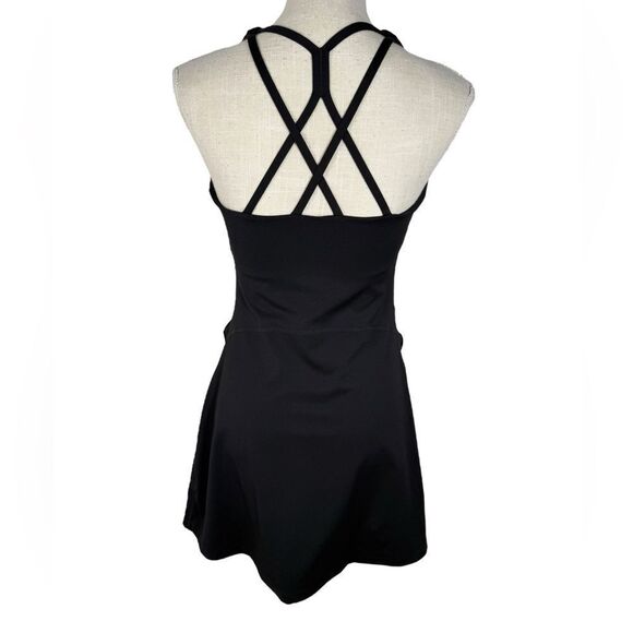 Maacie Maternity Black Stretchy Athleisure Tennis Dress - Picture 4 of 9